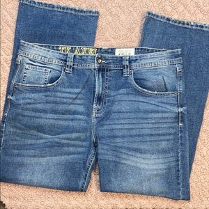 TK AXEL Blue Men's Jeans Slim Boot 40x32